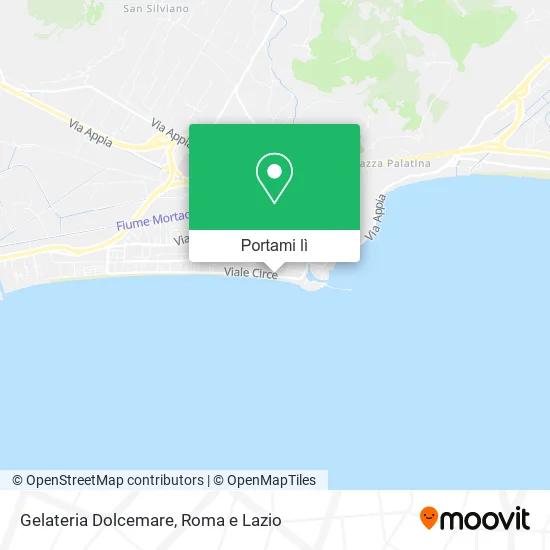 Mappa Gelateria Dolcemare