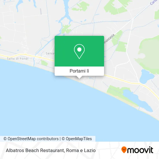 Mappa Albatros Beach Restaurant