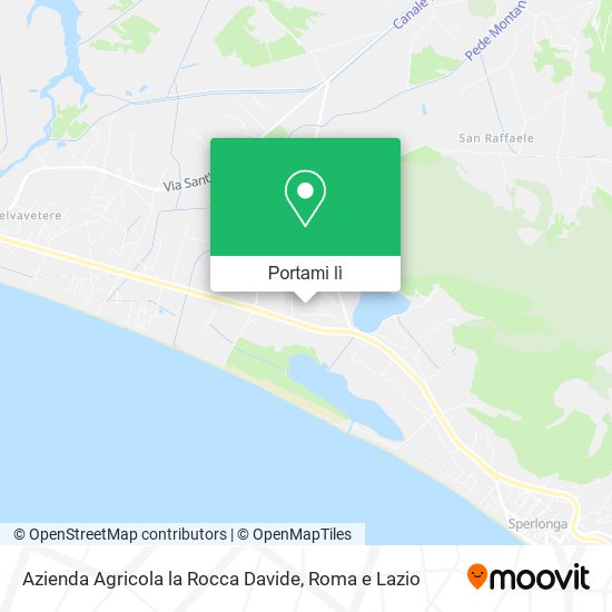 Mappa Azienda Agricola la Rocca Davide