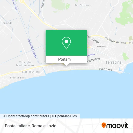 Mappa Poste Italiane