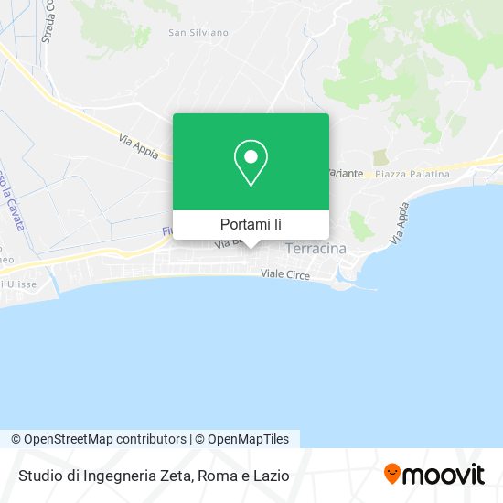 Mappa Studio di Ingegneria Zeta