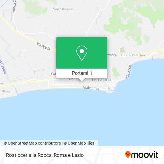 Mappa Rosticceria la Rocca