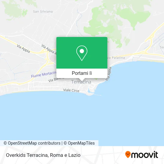 Mappa Overkids Terracina