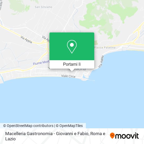 Mappa Macelleria Gastronomia - Giovanni e Fabio