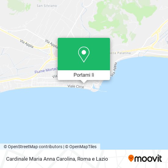 Mappa Cardinale Maria Anna Carolina