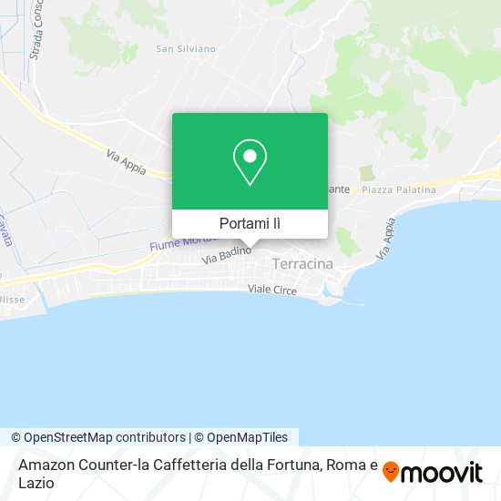 Mappa Amazon Counter-la Caffetteria della Fortuna