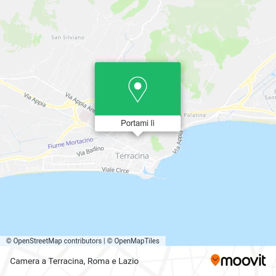 Mappa Camera a Terracina