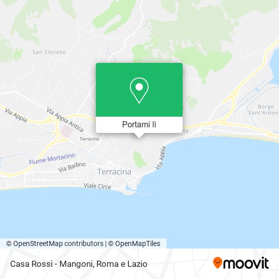 Mappa Casa Rossi - Mangoni