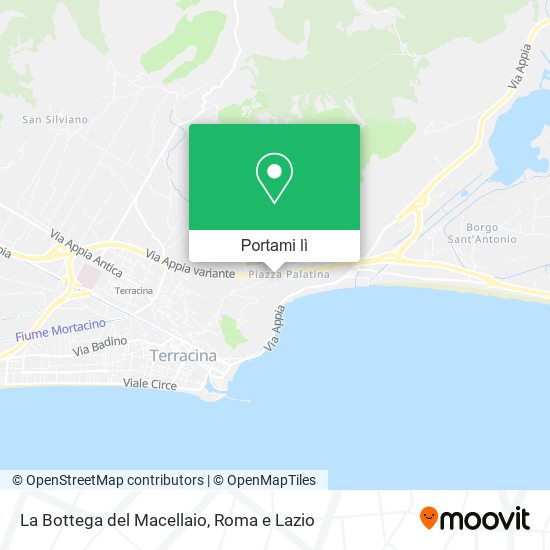 Mappa La Bottega del Macellaio