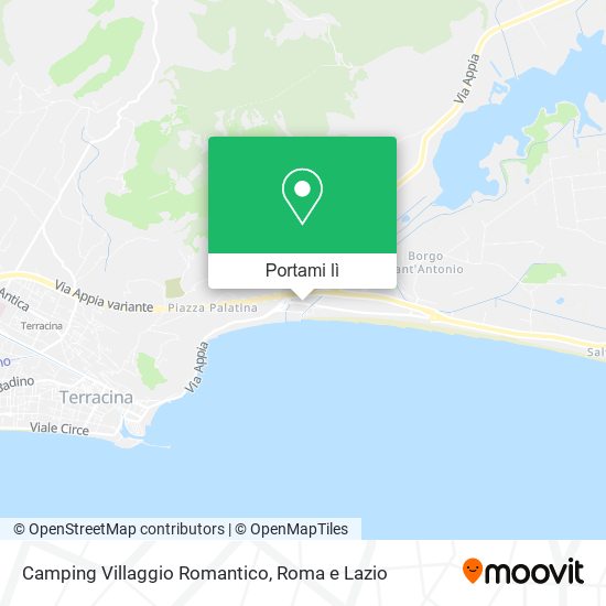 Mappa Camping Villaggio Romantico