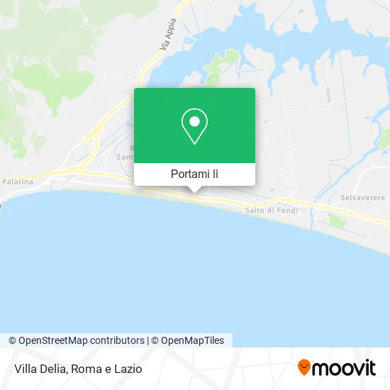 Mappa Villa Delia