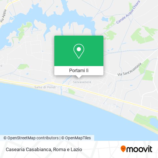 Mappa Casearia Casabianca
