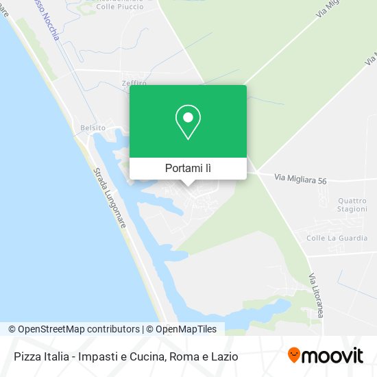 Mappa Pizza Italia - Impasti e Cucina