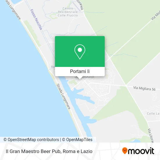 Mappa Il Gran Maestro Beer Pub