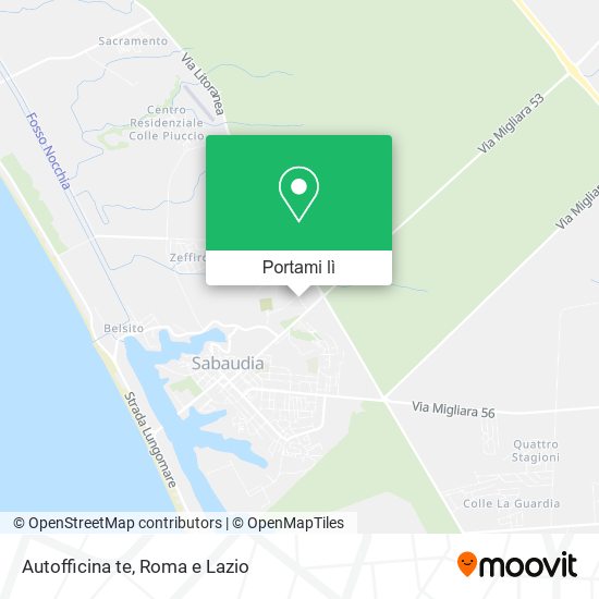 Mappa Autofficina te