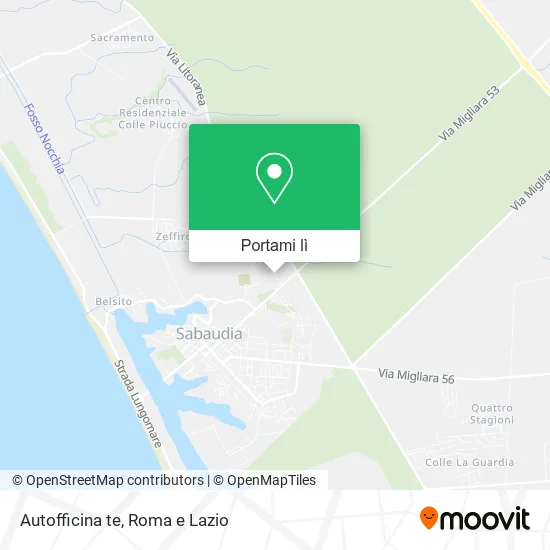Mappa Autofficina te