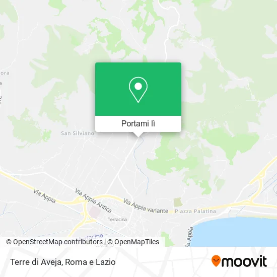 Mappa Terre di Aveja