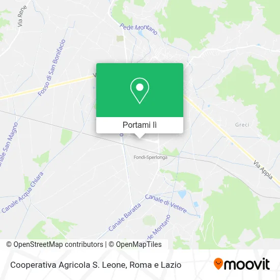 Mappa Cooperativa Agricola S. Leone