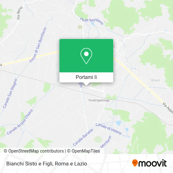 Mappa Bianchi Sisto e Figli