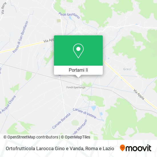 Mappa Ortofrutticola Larocca Gino e Vanda