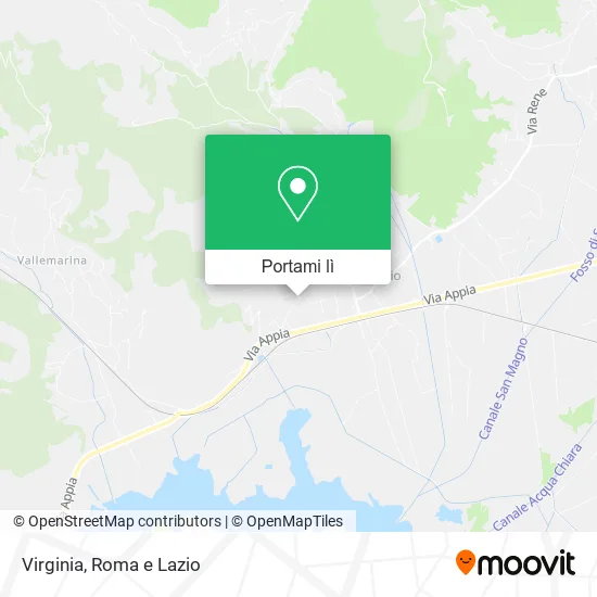 Mappa Virginia