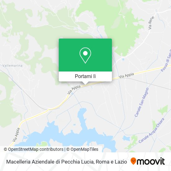 Mappa Macelleria Aziendale di Pecchia Lucia