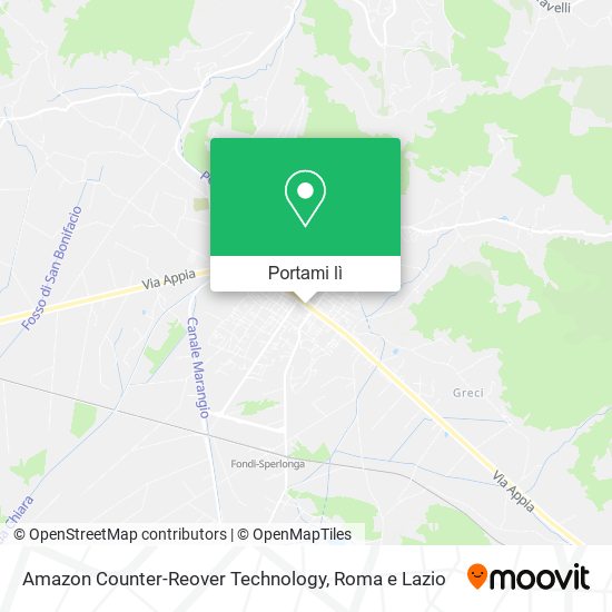 Mappa Amazon Counter-Reover Technology