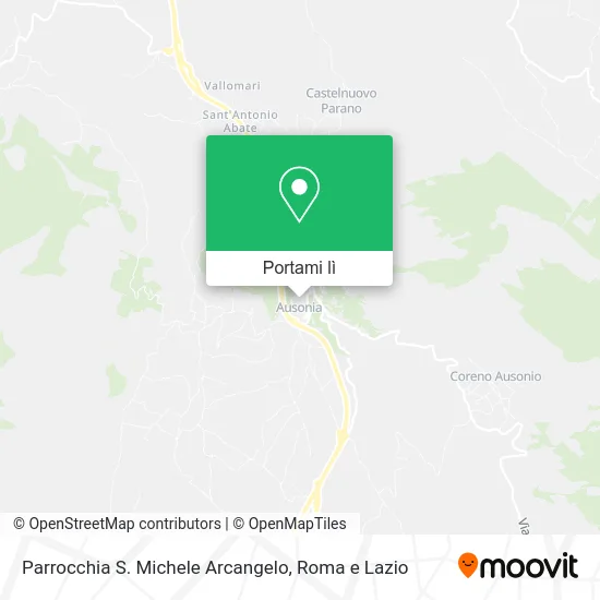 Mappa Parrocchia S. Michele Arcangelo