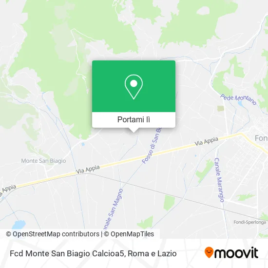 Mappa Fcd Monte San Biagio Calcioa5