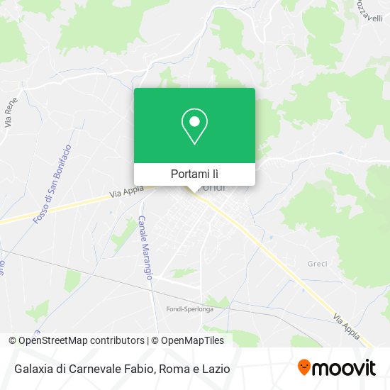 Mappa Galaxia di Carnevale Fabio