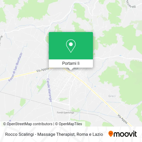 Mappa Rocco Scalingi - Massage Therapist