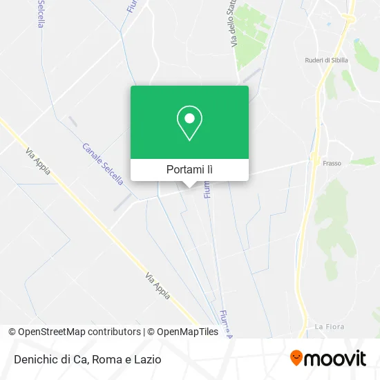 Mappa Denichic di Ca
