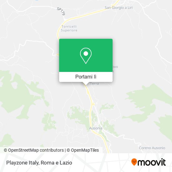 Mappa Playzone Italy