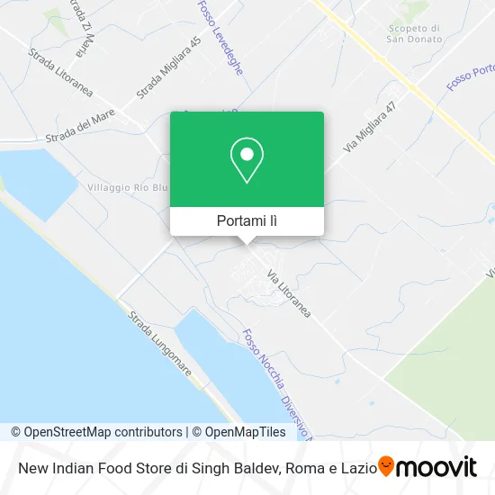 Mappa New Indian Food Store di Singh Baldev