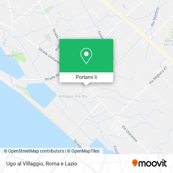 Mappa Ugo al Villaggio