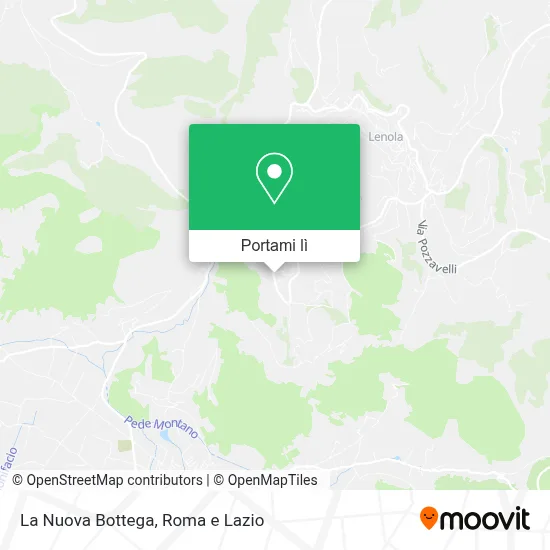 Mappa La Nuova Bottega