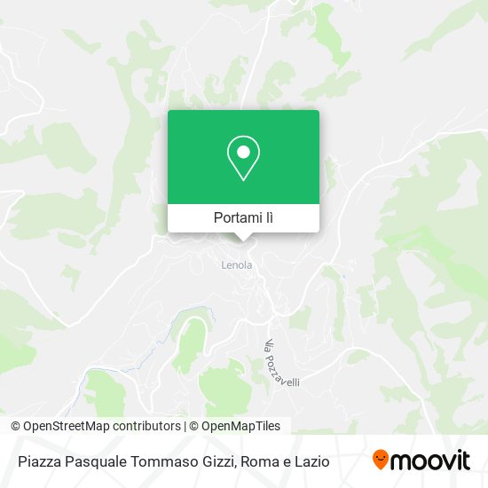 Mappa Piazza Pasquale Tommaso Gizzi