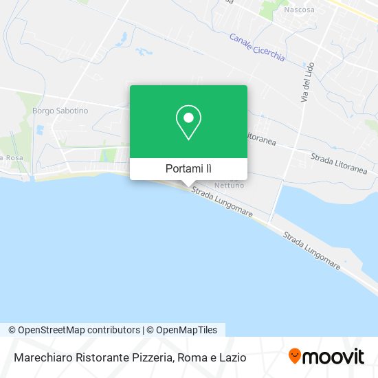 Mappa Marechiaro Ristorante Pizzeria