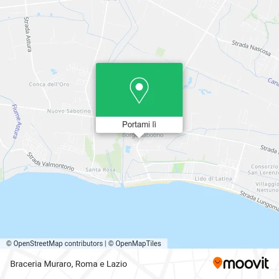 Mappa Braceria Muraro