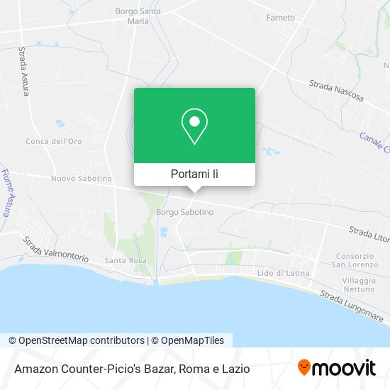 Mappa Amazon Counter-Picio's Bazar