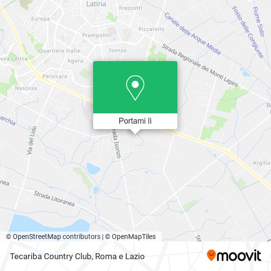 Mappa Tecariba Country Club