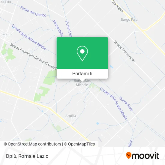 Mappa Dpiù