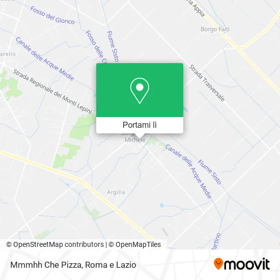 Mappa Mmmhh Che Pizza