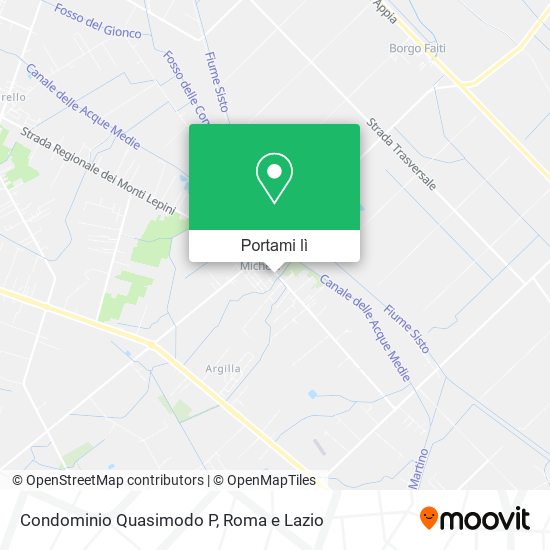 Mappa Condominio Quasimodo P