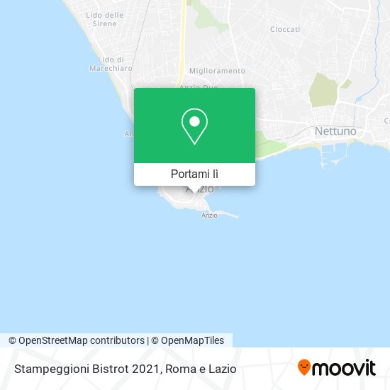 Mappa Stampeggioni Bistrot 2021