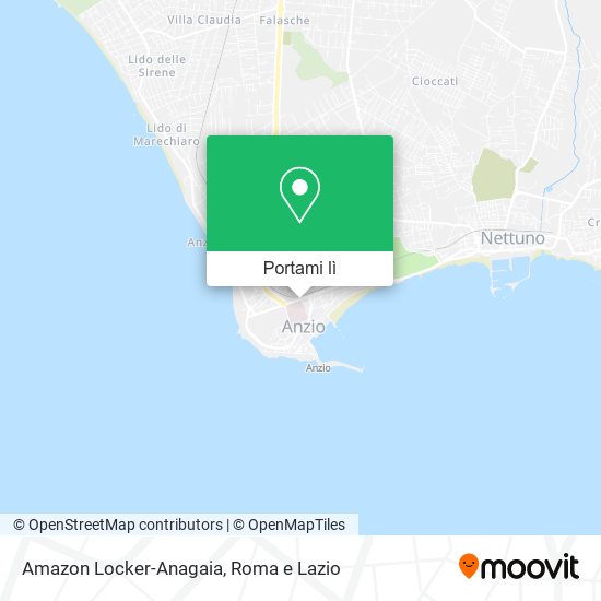 Mappa Amazon Locker-Anagaia