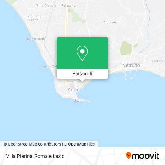 Mappa Villa Pierina