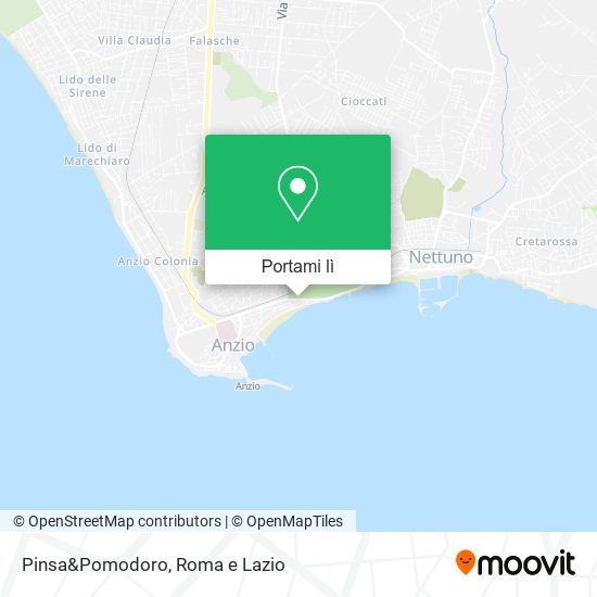 Mappa Pinsa&Pomodoro