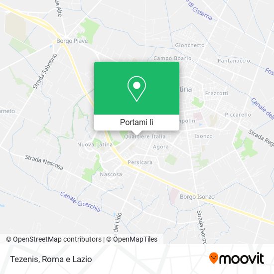 Mappa Tezenis