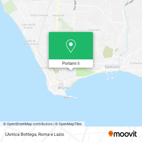 Mappa L'Antica Bottega